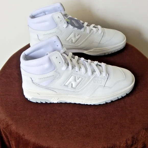 New Balance 650 White Cloud High Top Sneaker Athletic Shoes  display picture 2